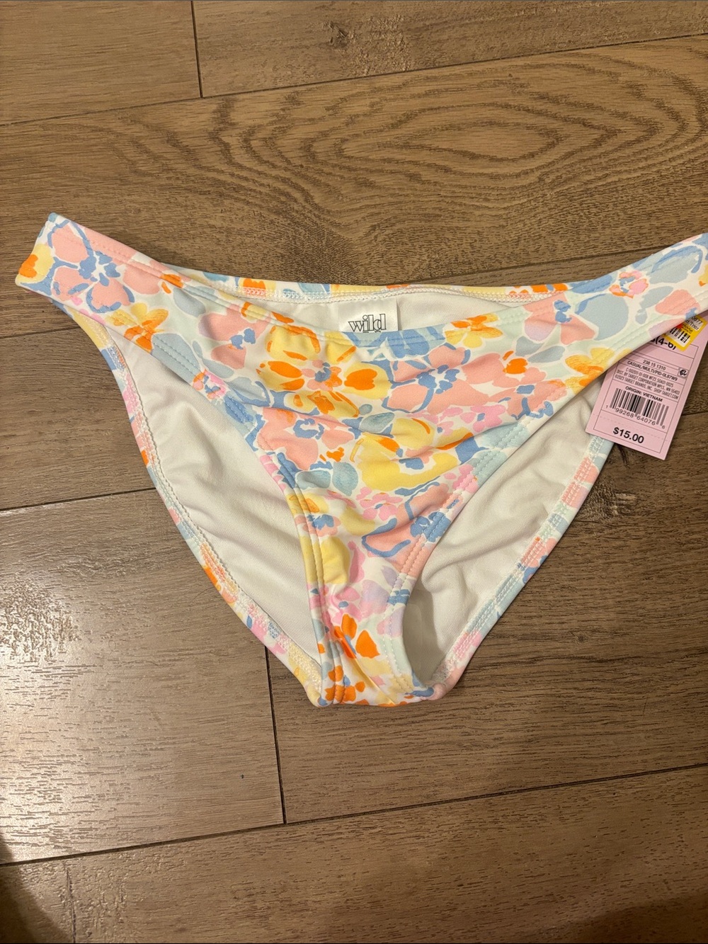 3/$15 wild fable Floral Bikini Bottoms in Pink, Yellow, Blue, Orange